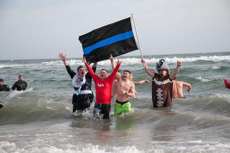 Entrants in 2020 Polar Bear Plunge for Special Olympics Jan. 11 in Wildwood.