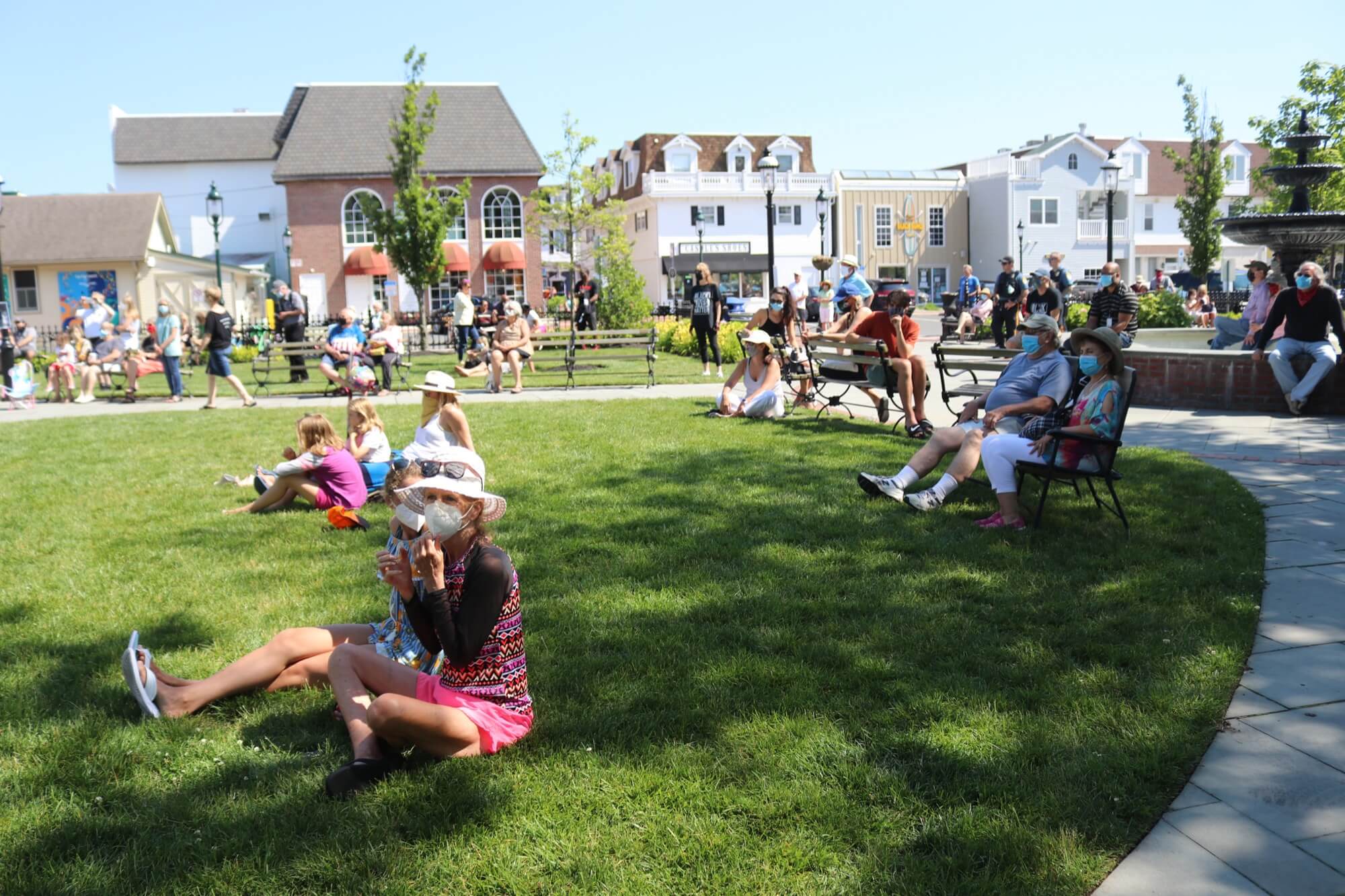 Residents gathered in Rotary Park June 19 to mark the opening of the Harriet Tubman Museum of Cape May