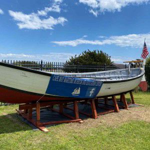 Restored Monomoy Life Saving Boat Gets New Life at Cape May Lighthouse