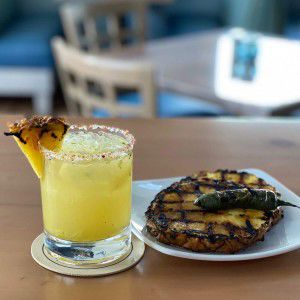 Drink of the Week:  Grilled Pineapple & Jalapeño Margarita