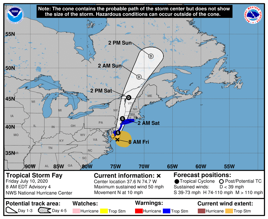 Flash Flood Warning Issued; Tropical Storm Warning Continues