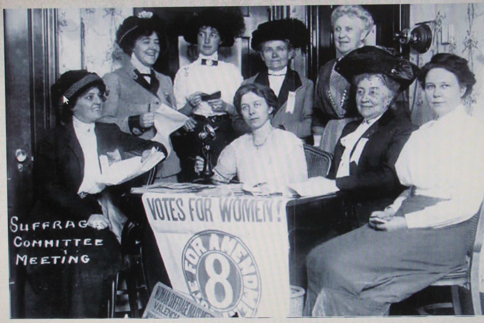 Women across America formed suffrage groups and lobbied for the right to vote.  