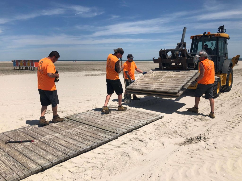 Wildwood Crest will be adding additional wooden walkways for beach access for the 2021 summer season