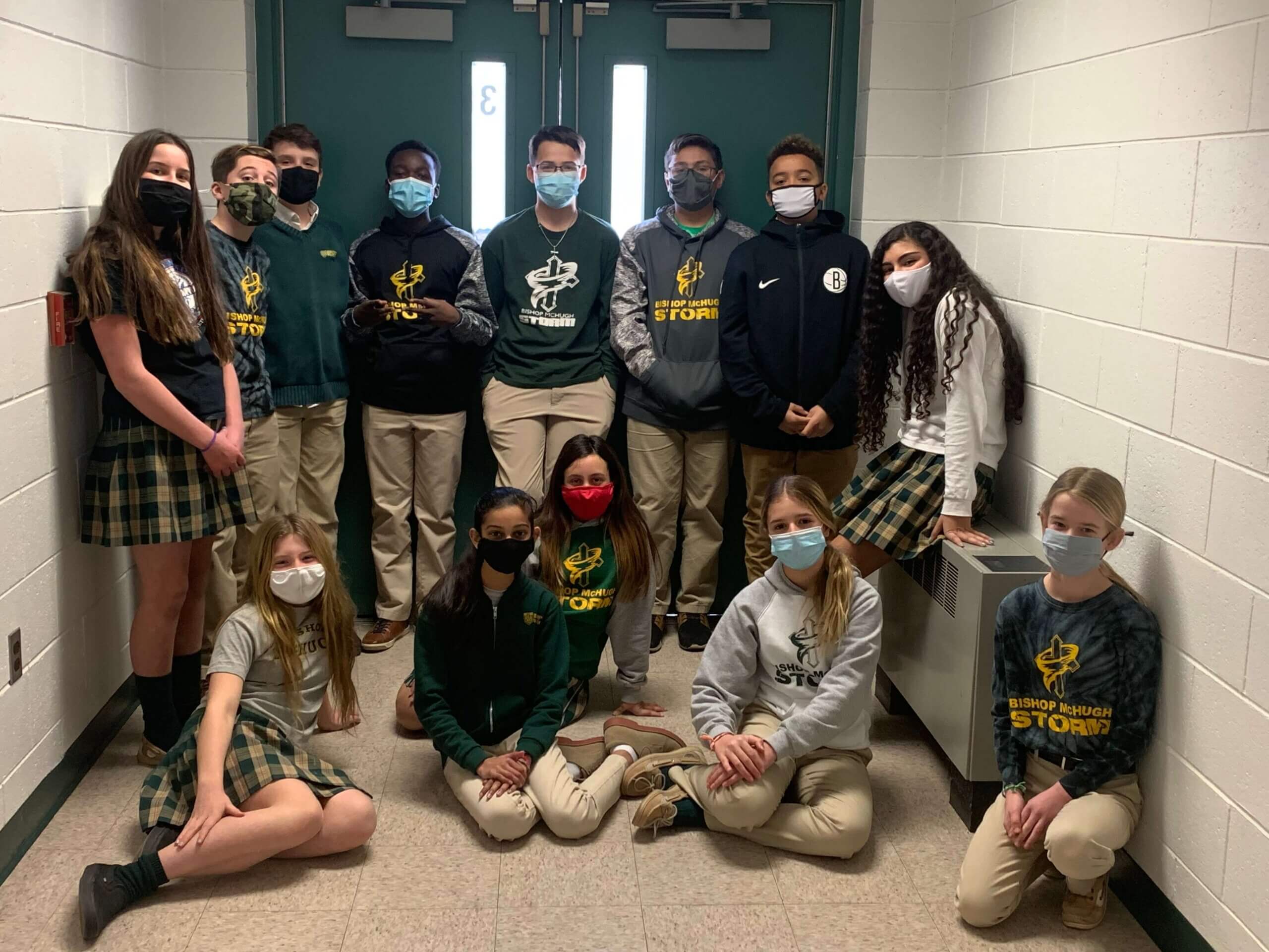 The seventh grade class took over Bishop McHugh School’s social media feed for a day