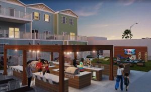 Developer B.G. Capital’s plan for the property includes upscale townhomes and duplexes with state-of-the-art community amenities. The city had received no tax revenue from the property when it was owned by Notre Dame de la Mer Parish. 