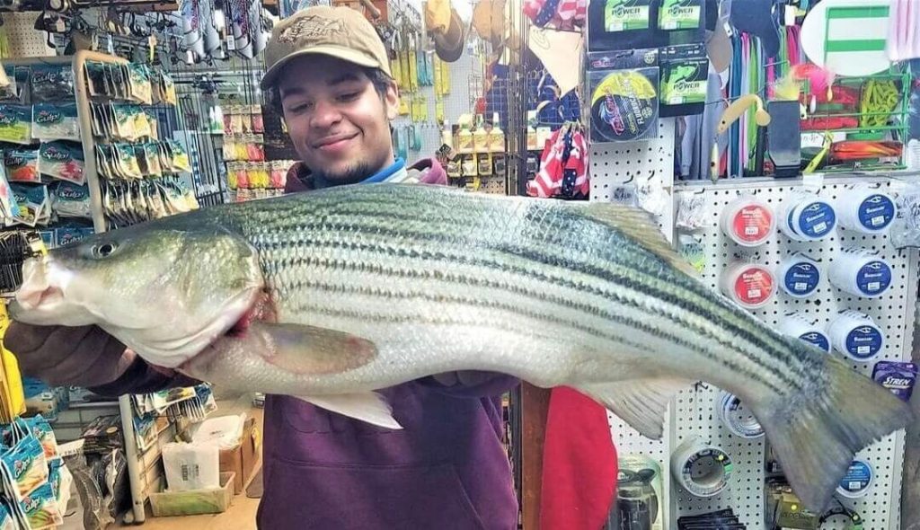 Myles Bosley and his 30.5-inch