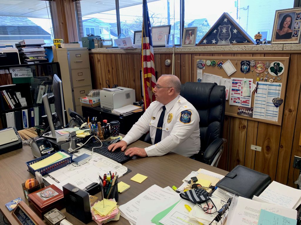 North Wildwood Police Chief Matthew Gallagher