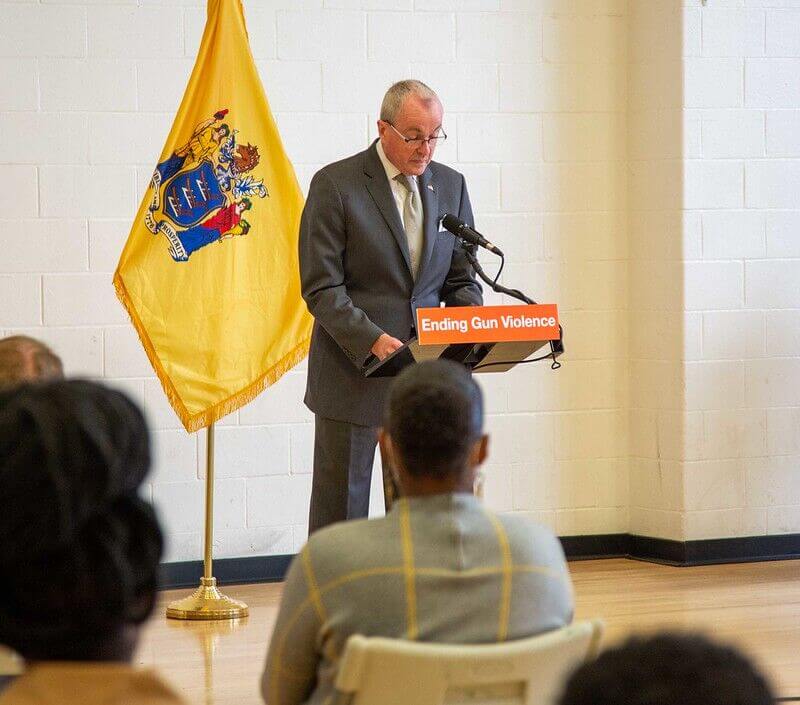 Gov. Phil Murphy unveils a new gun safety package April 15.