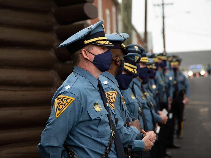 Gov. Murphy attends and speaks the New Jersey State Police Survivors of the Triangle Memorial Service