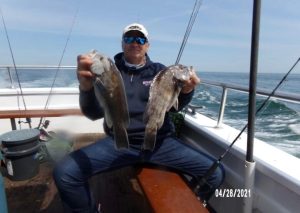 Two nice blackfish for this angler.