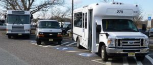 Cape May County Fare Free Transportation vehicles