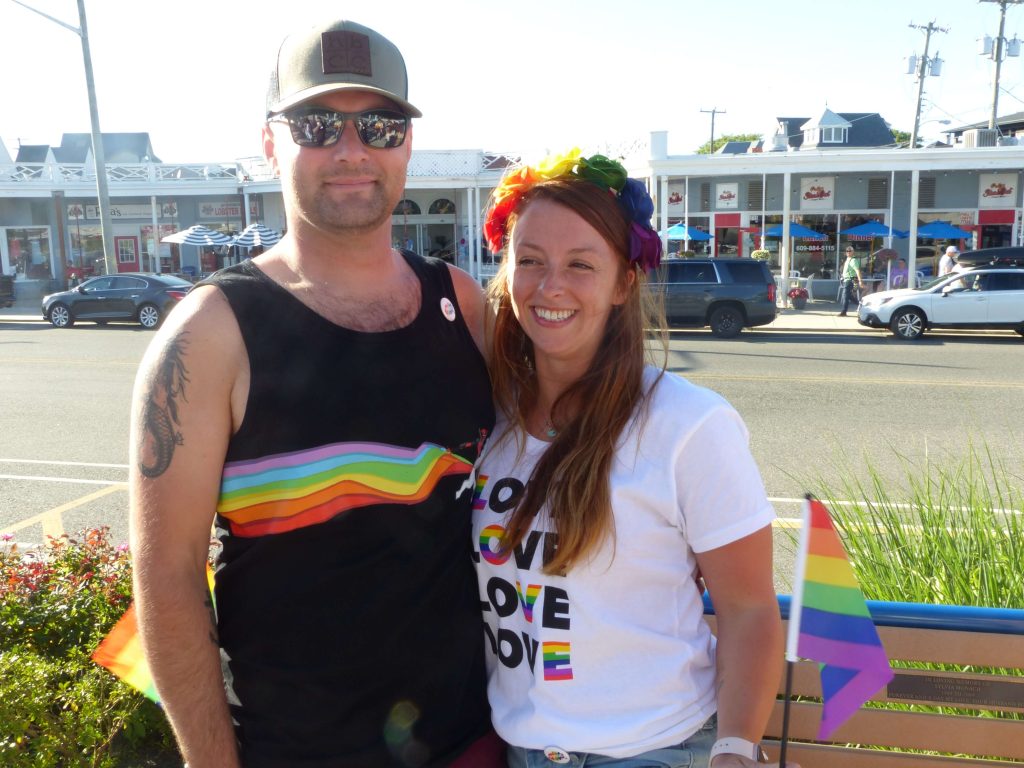 The Pride march held in Cape May June 24 was the first Pride event for Ryan Keegan