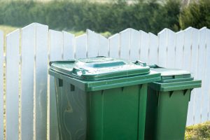 Trash Can Fence - Shutterstock