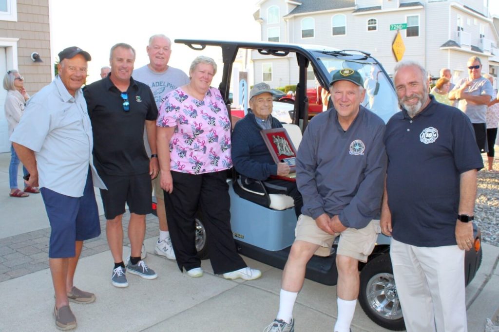 Retired Sea Isle City Volunteer Fire Department Chief Frank Edwardi