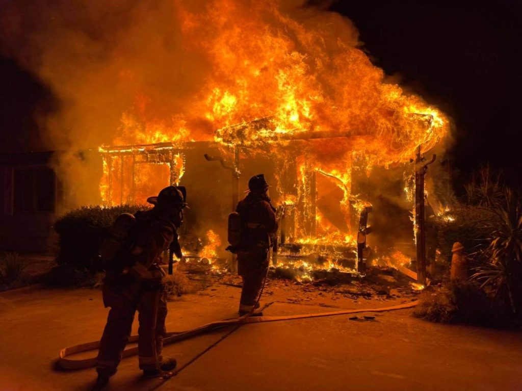 A trailer's occupant was barely able to evacuate the structure when a fire engulfed it June 29. The occpant was treated at a local hospital for smoke inhalation and burns
