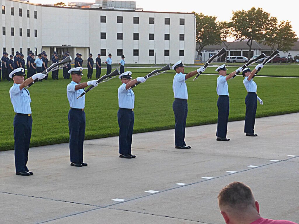 TRACEN Sunset Parade 7-04-21 (File Photo)