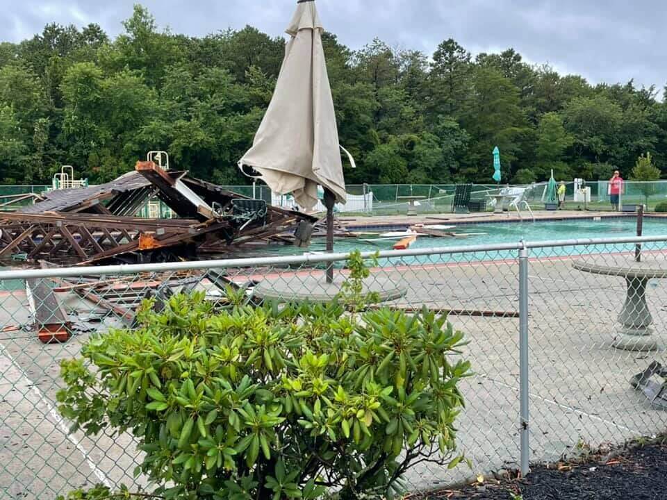 The National Weather Service confirmed that an EF-1 tornado