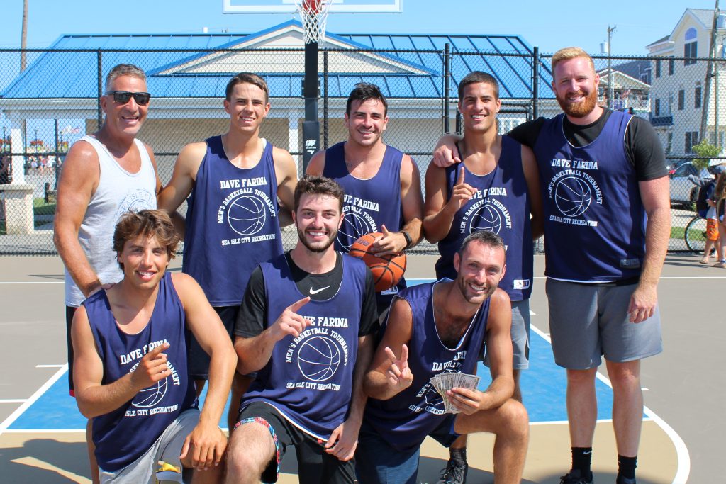 Wearing blue jerseys and winning smiles