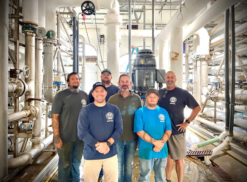 Cape May Mayor Zack Mullock gave credit to the city's water department for their help in restoring service to well no. 6