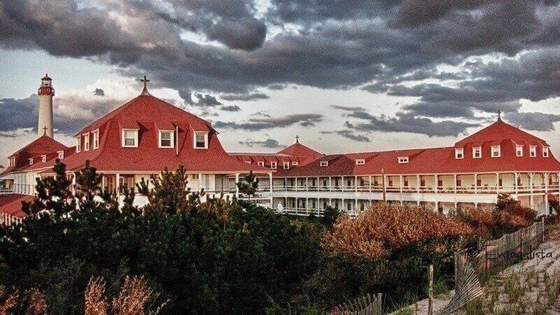 The red roofs of Saint Mary by-the-Sea have been a part of Cape May Point’s history since the early 1900s. The retreat house closed due to the Covid pandemic