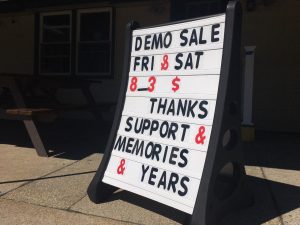 A liquidation sale of Sylvester's Fish Market and Restaurant