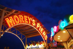Morey's Pier Entrance - Shutterstock
