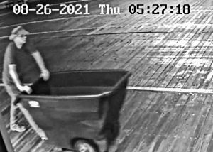 Ocean City police are asking for the public's help in identifying a suspect who they say was involved in a burglary and theft incident on the Ocean City Boardwalk in August. The suspect is described as a white man