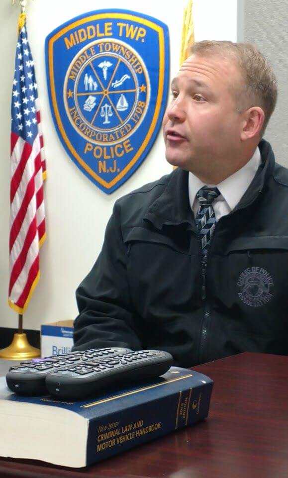 Middle Township Police Chief Christopher Leusner.