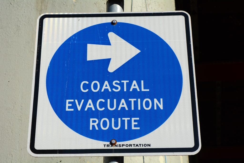 coastal evacuation route