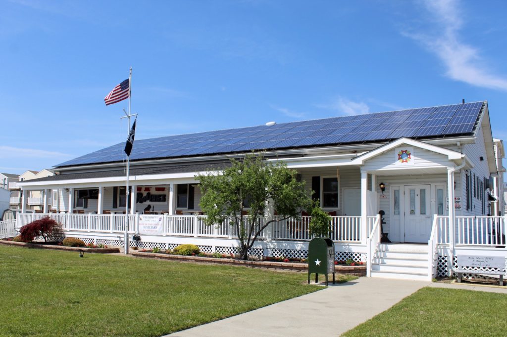 The exterior of VFW Post 1963 at 401 JFK Blvd. in Sea Isle City. Veterans are encouraged to come on the third Tuesday of every month between 2 and 4:30 p.m. to get assistance with navigating the VA.