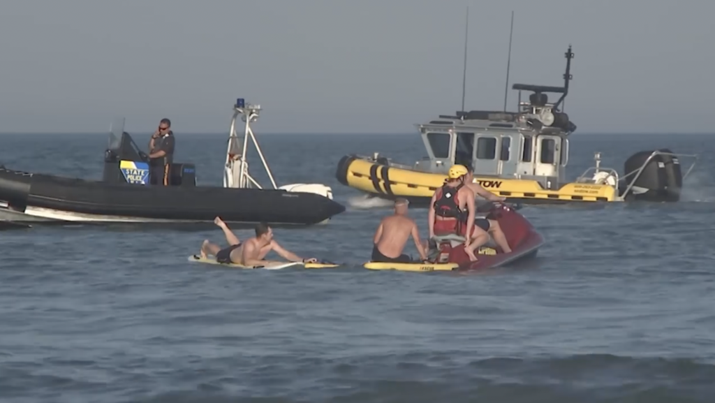 A SeaTow boat equipped with sonar