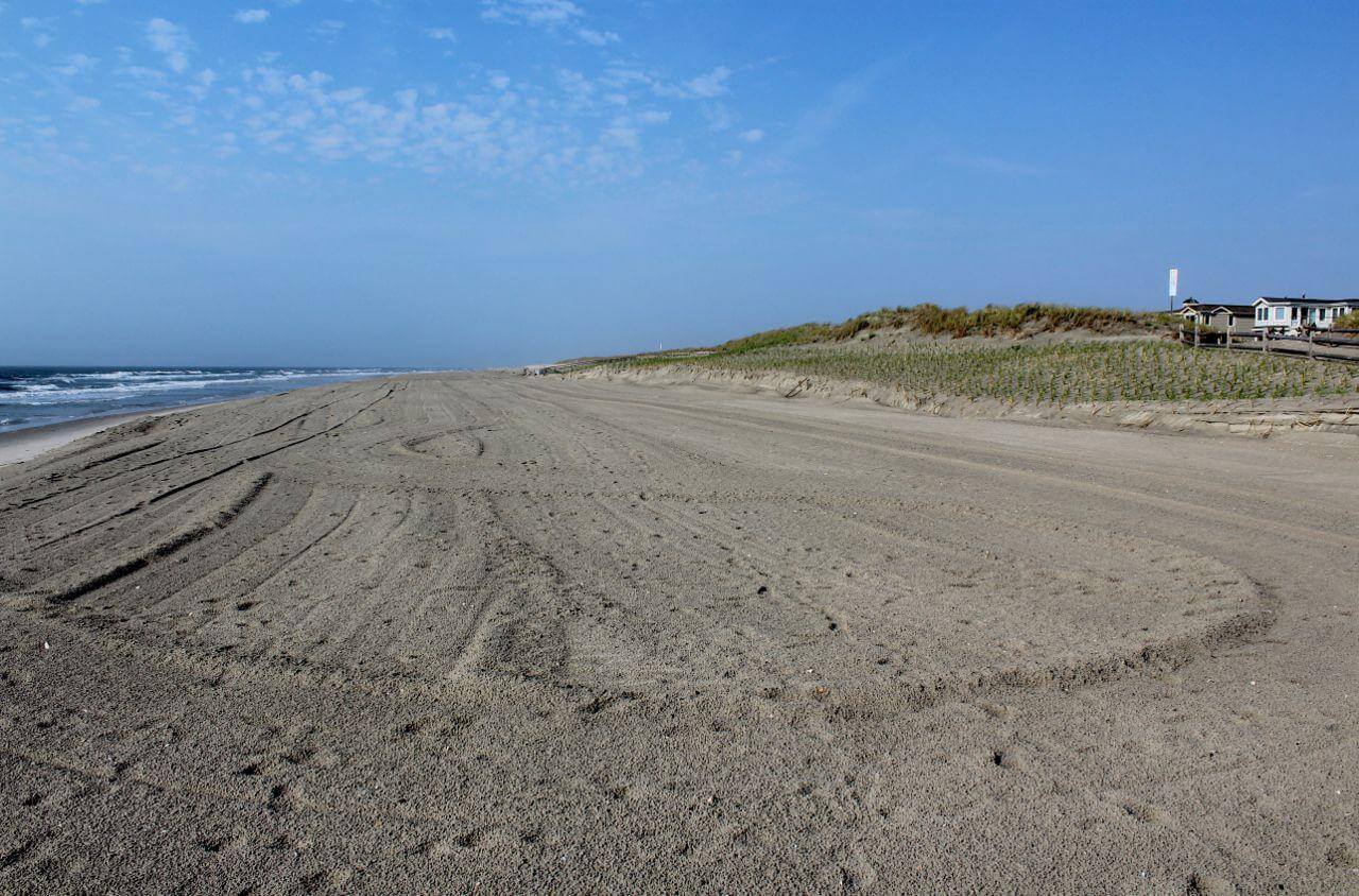 The 11th Street beach in Avalon. 