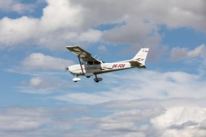 A Cessna 172 is pictured