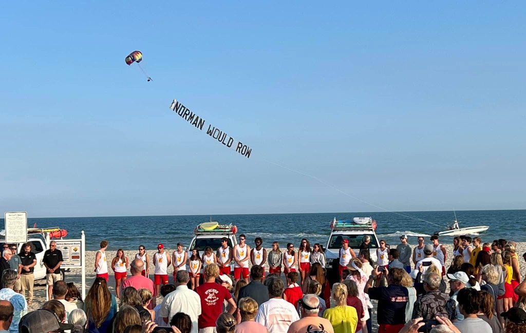 Members of the Cape May community gathered to remember and memorialize Norman Inferrera III's August 2021 passing.