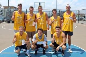 After winning the Steve Libro Men’s Basketball Tournament in Sea Isle City on July 16