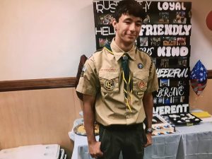 Eagle Scout Kevin Connolly