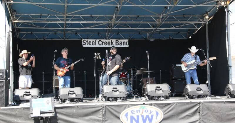 The Steel Creek Band performs at the 2016 Boots at the Beach festival in North Wildwood.