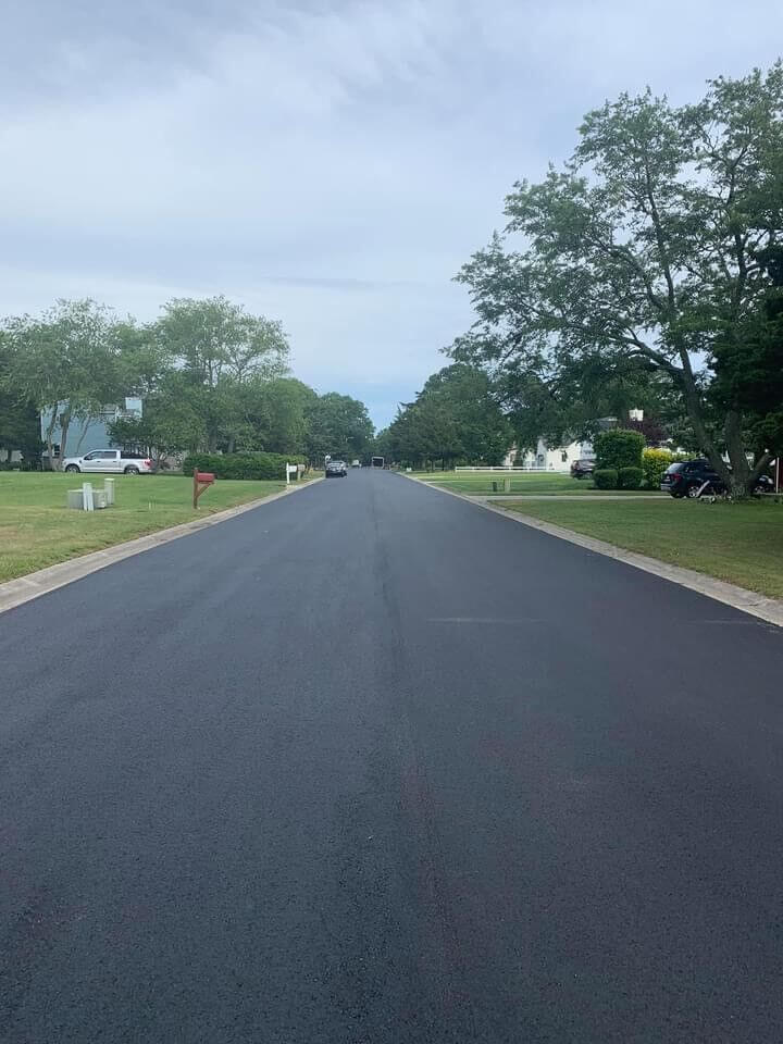 Central Avenue was one of many Middle Township roads paved last year. 