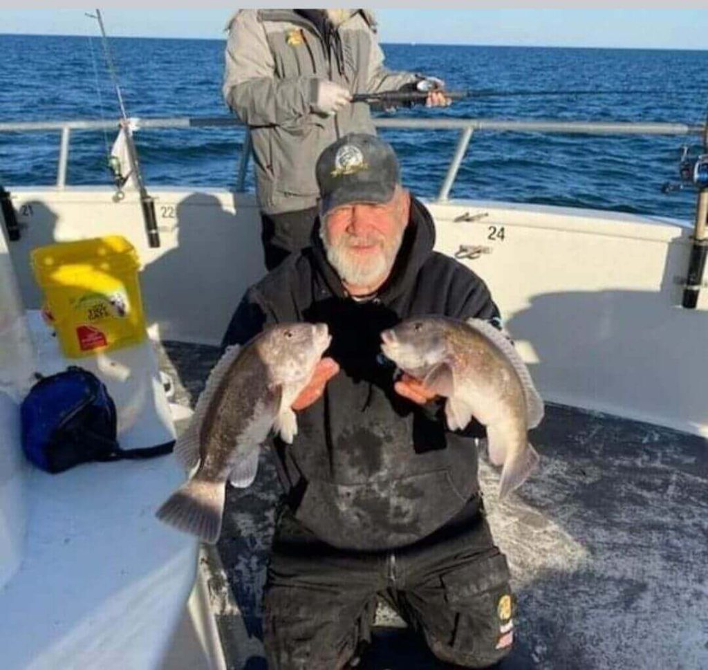 Paul Tomaski and a couple of nice keepers