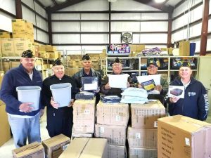 American Legion Post 331 Donates Items to Veterans