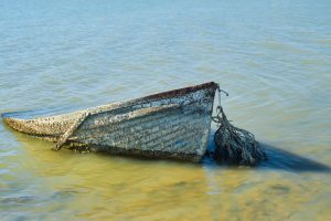 Abandoned boats litter the Atlantic Coast; they are expensive to dispose of for boatowners and there is no effective mechanism for municipalities to deal with abandoned water vessels.