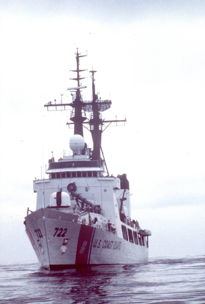 A 1992 photo of the cutter Morgenthau