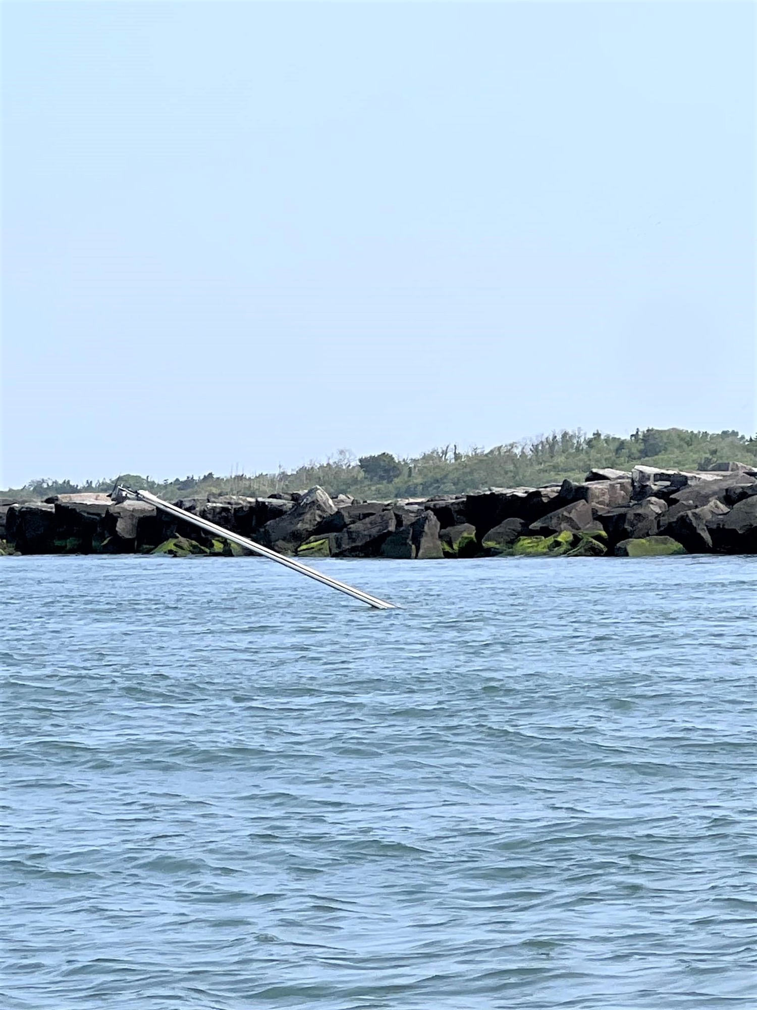 sailboat sinks in cape may inlet