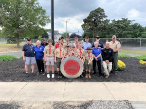Members of Boy Scout Troop 73