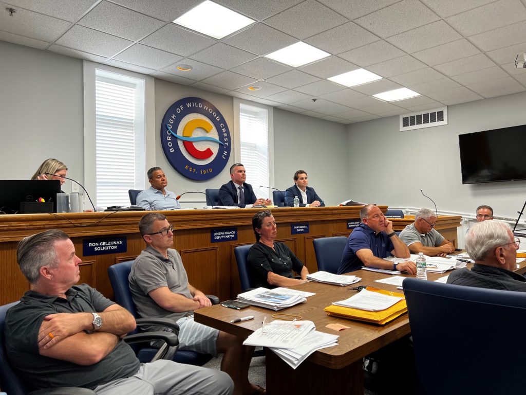 The Wildwood Crest Planning Board expressed concerns