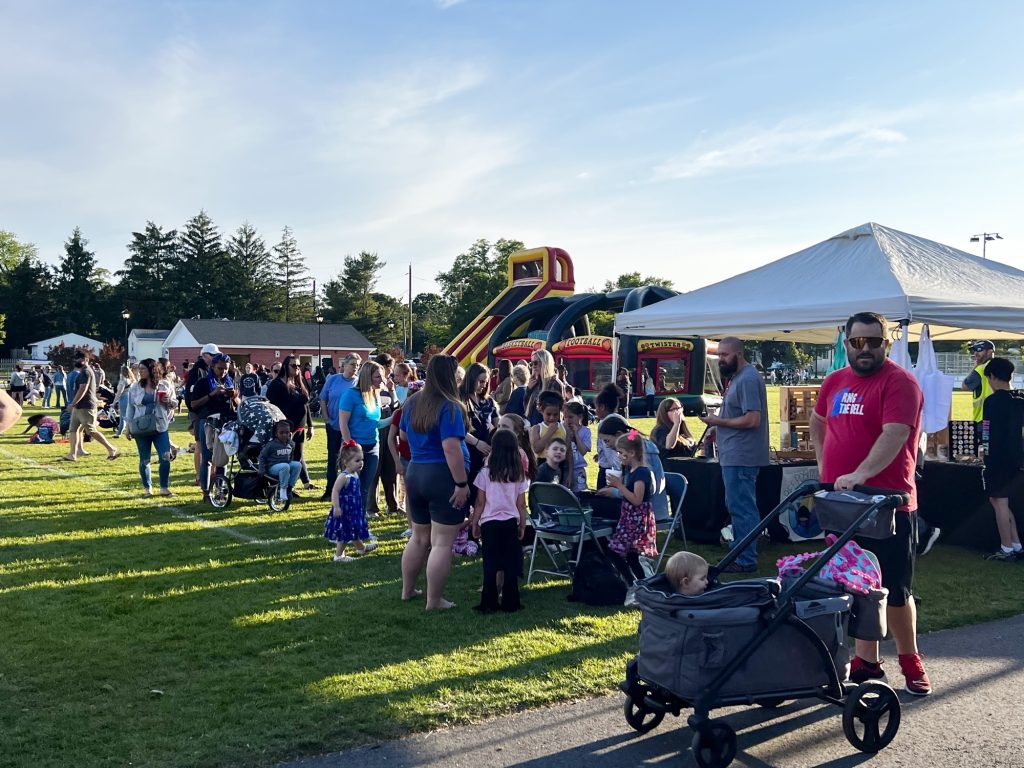 A family fun day at Mulligan Field