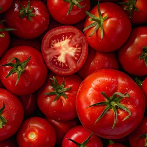 Fresh,Tomatoes,-,Top,View